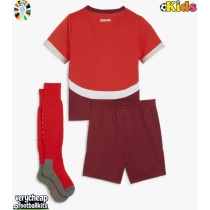 Switzerland Replica Home Minikit Euro 2024 Short Sleeve (+ pants)